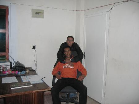 c'est moi khalid avec mon ami jawad